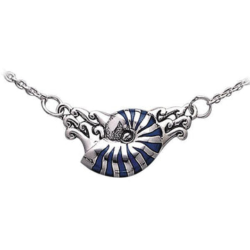 Nautilus Silver Necklace TN246 - Jewelry